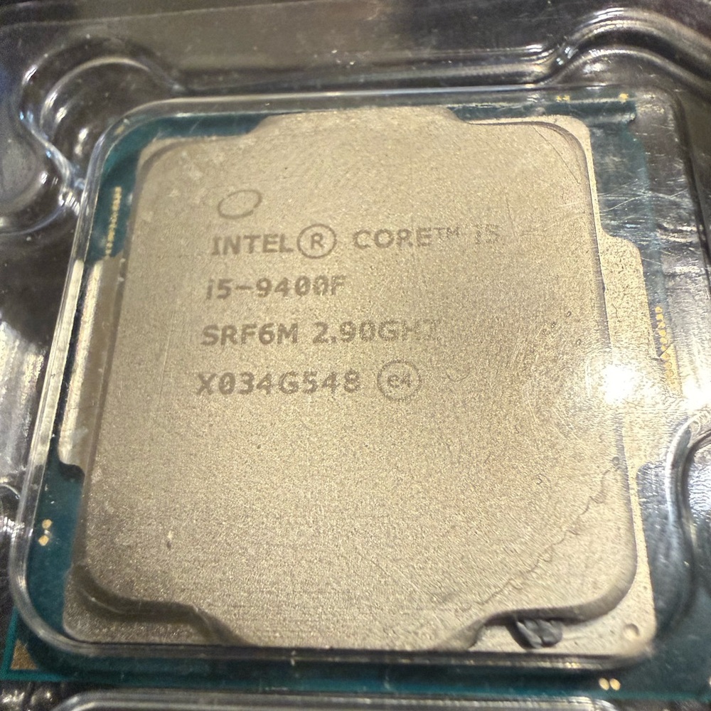 Intel Core i5-9400F Processor - Silver and Black